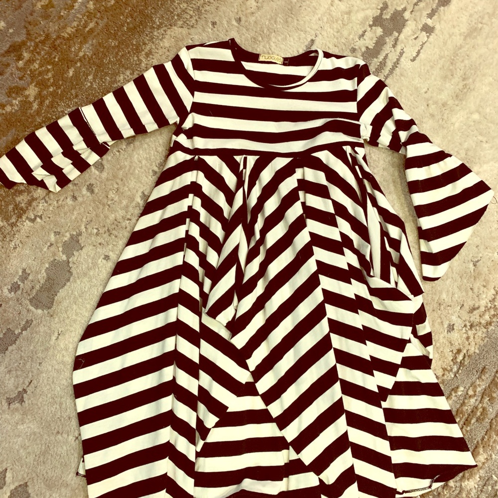 Nuggles Girls Handkerchief Dress 6